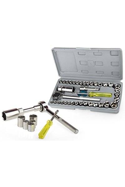 silky glows 40 Piece Ratchet Socket Set with Special Bag