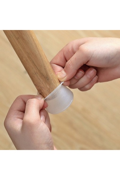 Toptan Bulurum 12 Pcs Table Chair Furniture Leg Protector Silicone Case Noise Absorbing Hardwood Protector Silicone