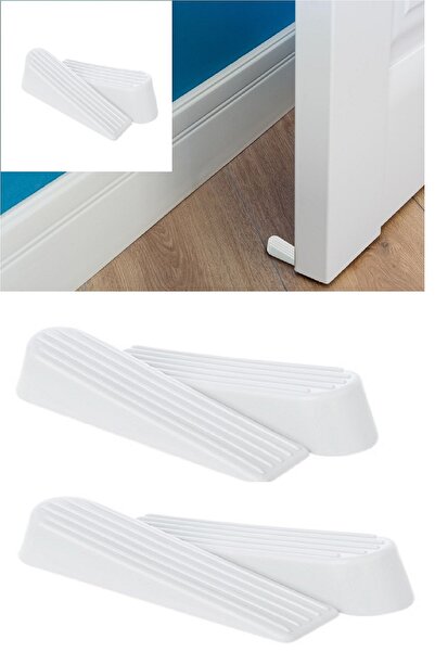 CT STONES 4 Pieces Door Ramp Door Stopper - Door Buffer Anti-Crash Set