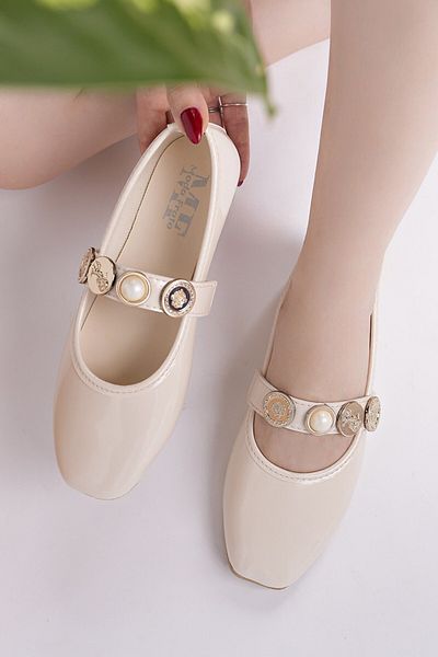 Moda Frato Modafrato STL-110 Turalı Balerini Pantofi de zi cu zi pentru damă Pantofi de acasă