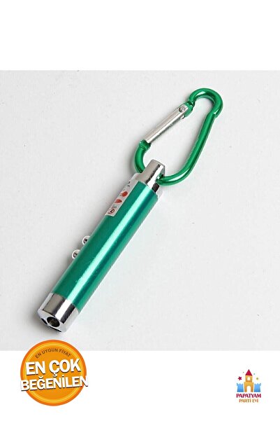 PapatyamPartiEvi سلسلة مفاتيح للقطط - لعبة محمولة بالليزر الأحمر