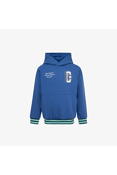 Converse Retro Varsity Çocuk Lacivert Sweatshirt