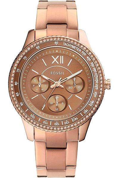 Fossil Stella Sport Analog Brown Dial Women's Watch-ES5109