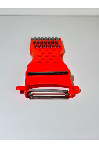 HomeFuture مقشرة الفواكه، مقشرة الخضار، مبشرة متعددة الأغراض - أحمر