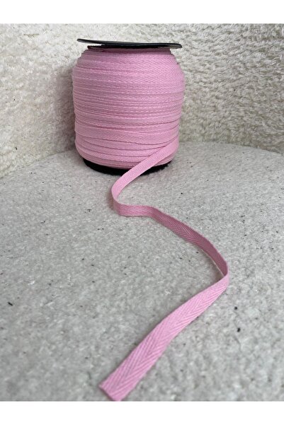 BİGÜMEX Κορδέλα με στενή ύφανση πλάτους 1 εκ. Βαμβακερή κορδέλα ψαροκόκαλο εξτραφόρ -10ΜΤ