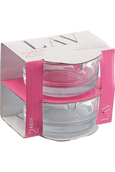 LAV -KEYF ASHTRAY 2PC ST
