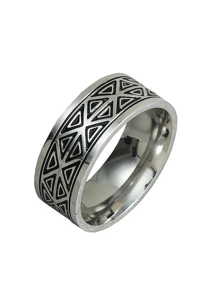 SIC MODA Retro Silver Ring TITAN SIC MODA 4253