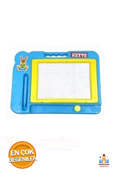PapatyamPartiEvi لوحة كتابة مغناطيسية زرقاء - ألعاب أطفال مبتكرة