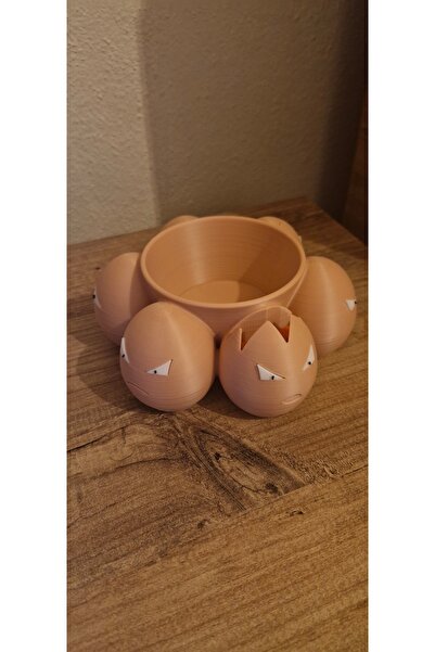 SAHAA Exeggcute Pokemon Figure Bowl Shaped