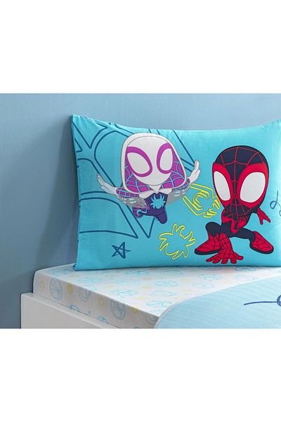 Taç Licensed Spidey Amazing Team Single Cotton Sheet Set