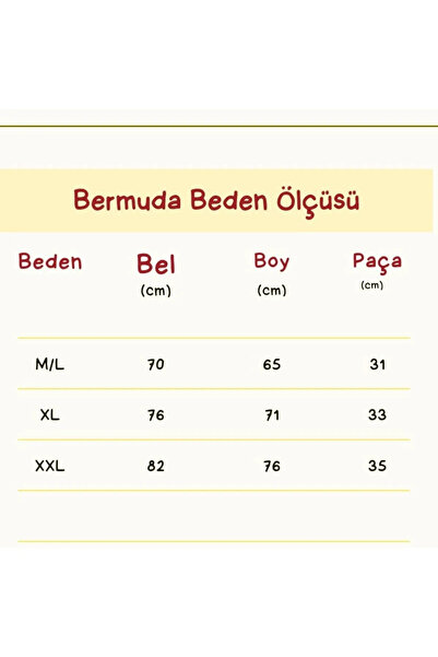 VİP BERA TEKSTİL Kadın-Erkek Düz Kesim Yumuşak Dokulu Bol Paçalı Bermuda Alt