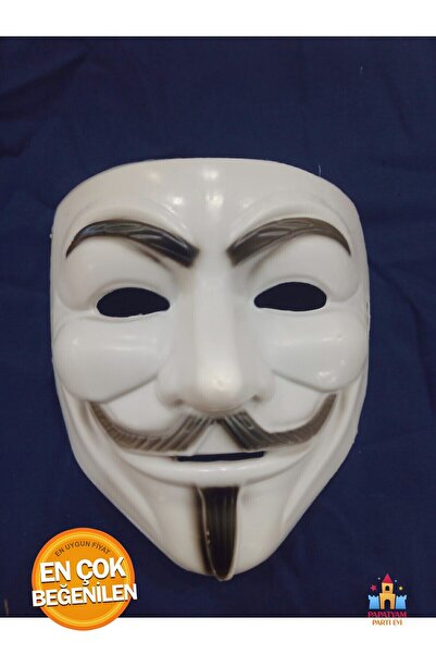 PapatyamPartiEvi V For Vendetta Maske - Gizemli ve Stil Sahibi