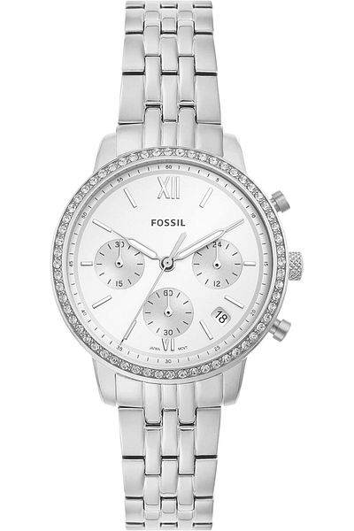 Fossil Neutra Analog Silver Dial Women's Watch-ES5217