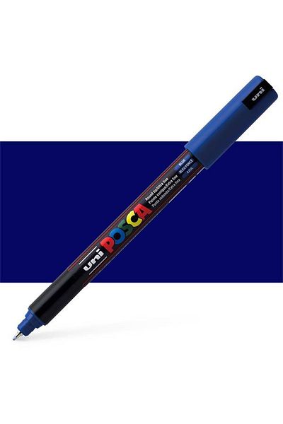 UNİ-BALL Poster Marker Posca Pc-1Mr 07 Blue 6 Pack