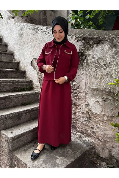 Meryemce Butik Dress Jacket Double Set