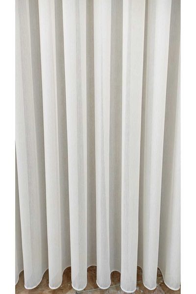 Mexess Premium Linen Textured - Rain Patterned Bamboo Tulle (1 X 3 Sik Pile)
