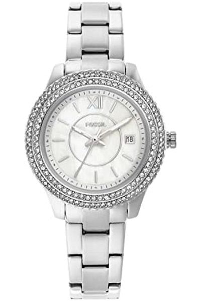 Fossil Stella Analog Mother of Pearl Dial Women's Watch-ES5137