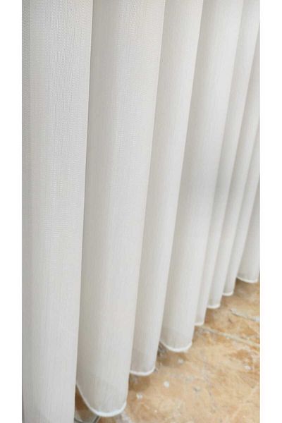 Mexess Premium Linen Textured - Rain Patterned Bamboo Tulle (1 X 3 Sik Pile)