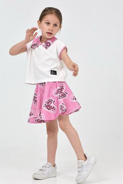 tunays shopping Girl's Skirt Suit