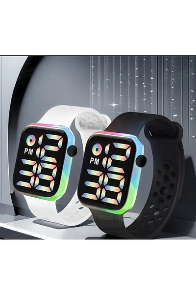 Game Digital Square Watch Stylish Design