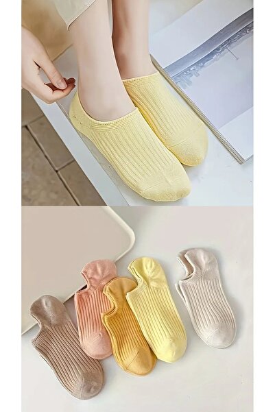 BGK 5’Li Kadın Soft Renkli Babet Çorap