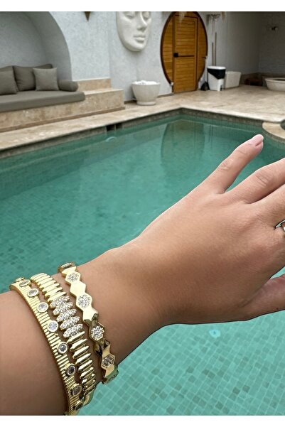 Gilia Jewelry Xuping 3’lü Kelepçe Bileklik Seti