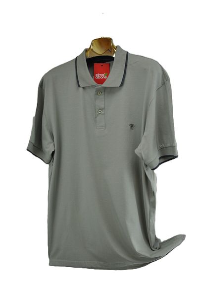 elma abone Super Battal Men's Slim Fit Combed Cotton T-Shirt