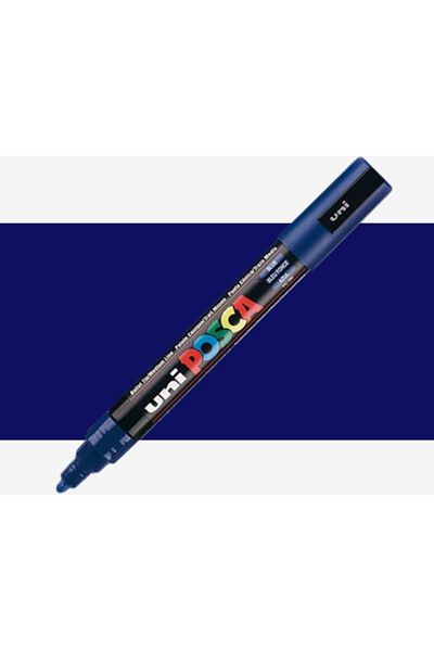 UNİ-BALL Poster Marker Posca Pc-5M 1.8-2.5 Blue 6 Pack