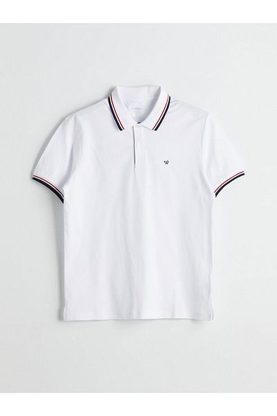 LC Waikiki Ανδρικό T-Shirt Polo Neck Pique