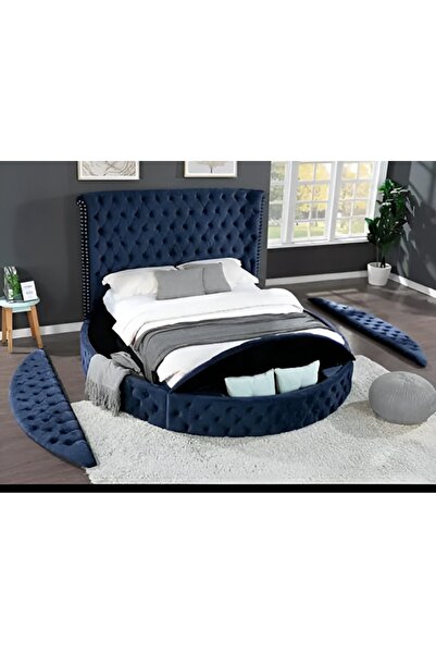 PalmirAtic Çift kişilik baza başlık ve yatak seti