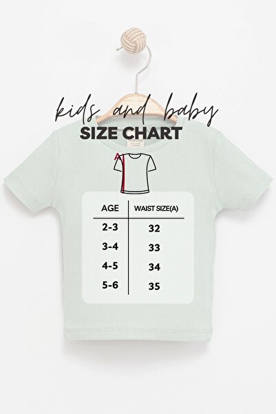 Divonette Kız Çocuk 3’lü Kısa Kollu Yeşil, Sarı ve Turuncu %100 Pamuk Bisiklet Yaka T-Shirt