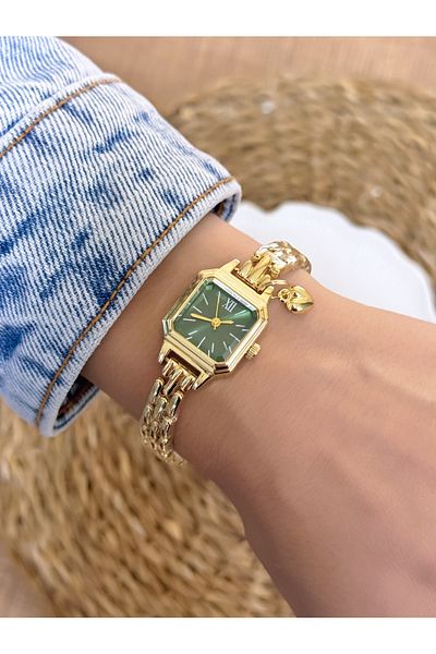 LOOQ Minimal Roman Numeral Vintage Women's Wristwatch