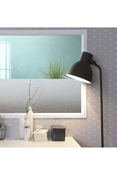 Technojet Statik Cam Filmi Kaplama | 45x100cm | Gizlilik ve Güneş Koruma | Mat Buzlu Cam Kaplama