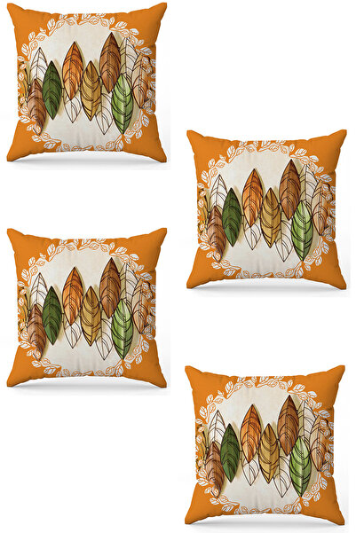 stellahomes Zel Design Double Sided Digital Printing 4-Piece Throw Pillow Cover