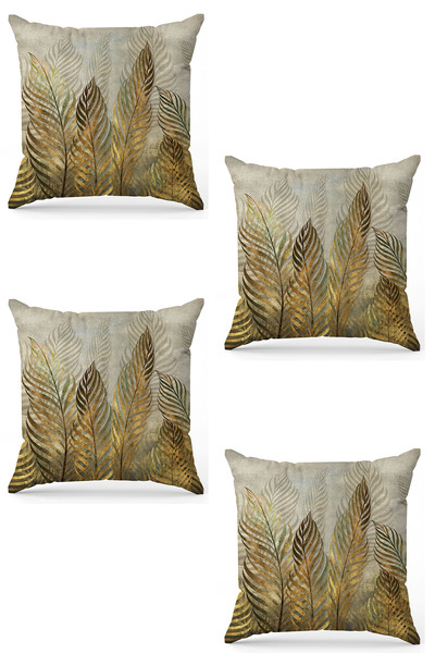 stellahomes Zel Design Double Sided Digital Printing 4-Piece Throw Pillow Cover
