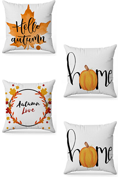 stellahomes Zel Design Double Sided Digital Printing 4-Piece Throw Pillow Cover