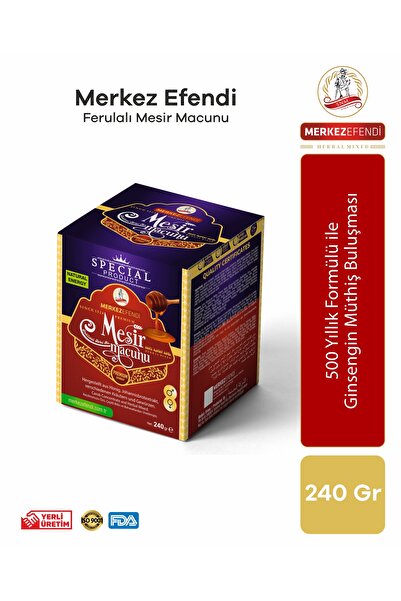 SN-M MERKEZEFENDİ Mesir Macunu 240 gram