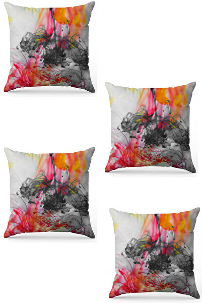 stellahomes Zel Design Double Sided Digital Printing 4-Piece Throw Pillow Cover