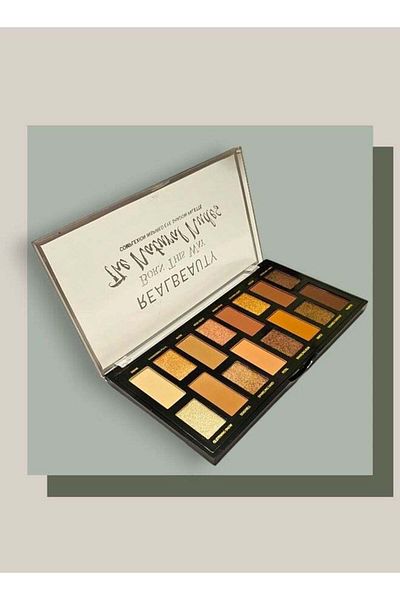 real beauty Eyeshadow Palette 16 Colors Multi Color