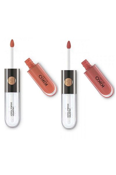 KWK Unlimited Double Touch Liquid Lipstick - 103 Natural Rose & Lipstick 129 Unl