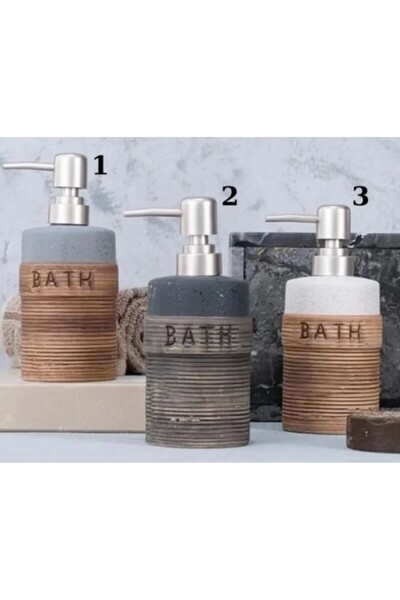 ACAR 5665 Seramik Sıvı Sabunluk Antrasit