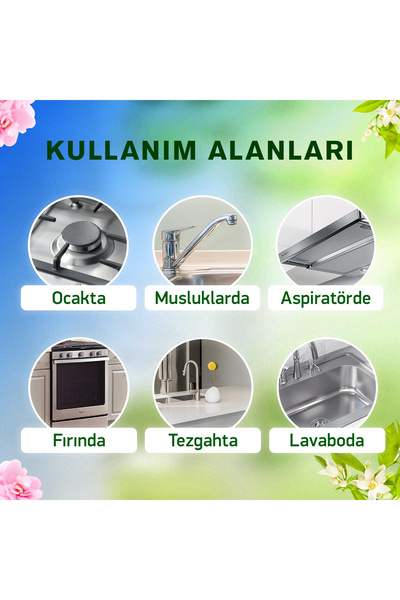 Marc Mutfak Yüzey Temizleyici, Yağ Ve Kir Çözücü Sprey 750 ml