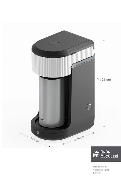 Karaca Monoblack Filter Coffee Machine Starlight Model