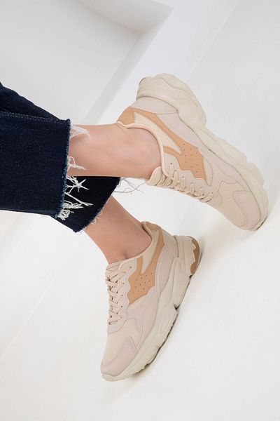 SOHO Beige-Tan Women's Sneaker 20592