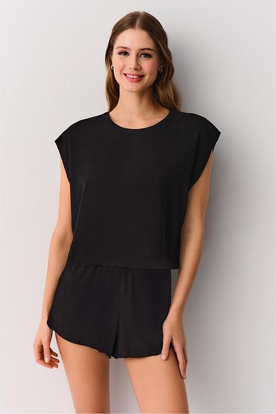 SUWEN Rosemary Shorts Pajama Set