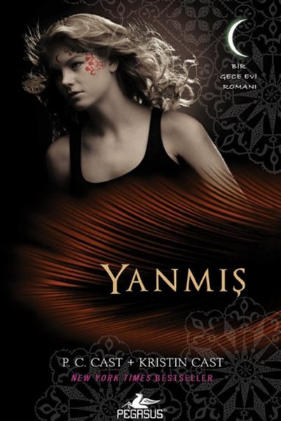 Pegasus Yayınları Yanmış - Gece Evi Serisi 7. Kitap | P. C. Cast & Kristin Cast