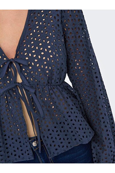 JDY Jdysunny 7/8 angalise tie top wvn