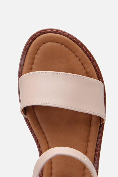 Yaya by Hotiç Beige Yaya Women's Sandals