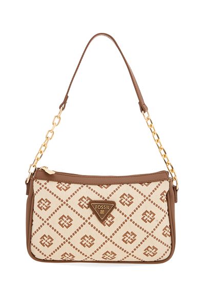 Fossil Tan Women's Hand and Shoulder Bag 05Fs22Y277