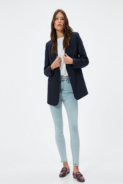 Koton Light Indigo Women's Jean Pants - 4sal40102md